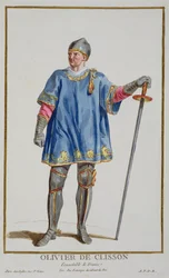 Olivier de Clisson (1332-1407) Constable van Frankrijk uit 